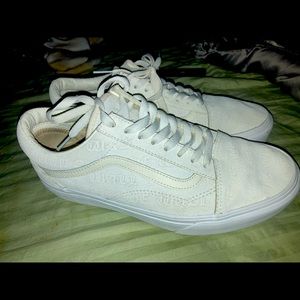 Off white cute vans